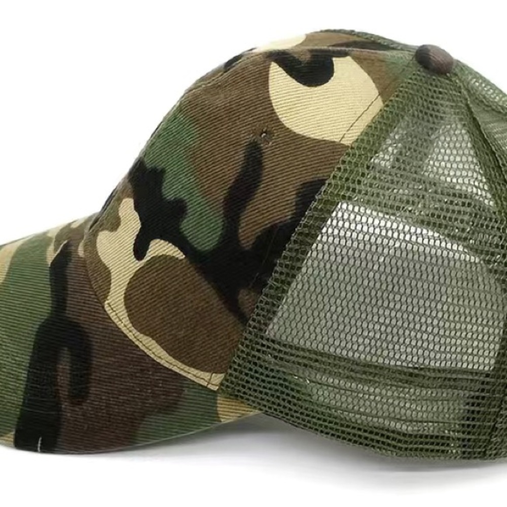 Evrfelan Camo Mesh Baseball Cap unisex